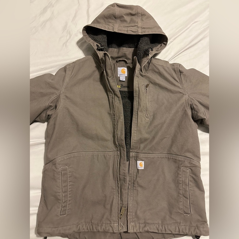 Women’s Carhartt Full Swing Caldwell Taupe Gray/Shadow Size Large Used Like New